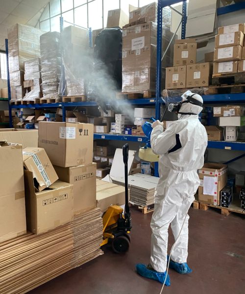 Foto disinfezioni sanificazioni con perossido o ozono (2)